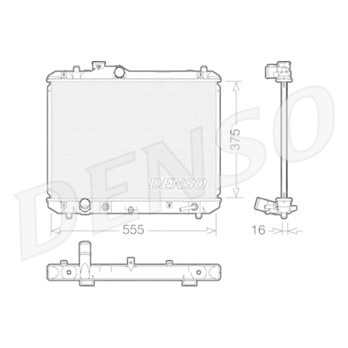 DENSO Kühler, Motorkühlung