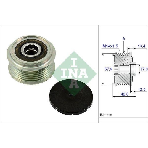 Schaeffler INA Generatorfreilauf