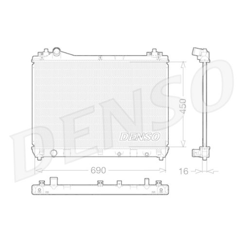 DENSO Kühler, Motorkühlung