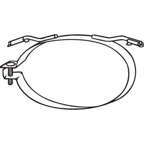 BOSAL Halter, Abgasanlage