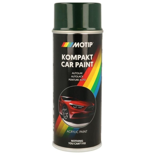 MOTIP Fahrzeug-Kombinationslack KOMPAKT AUTOLACK gr&uuml;n hochgl&auml;nzend 400 ml