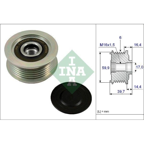 Schaeffler INA Generatorfreilauf