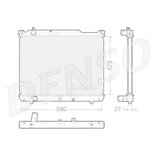 DENSO Kühler, Motorkühlung