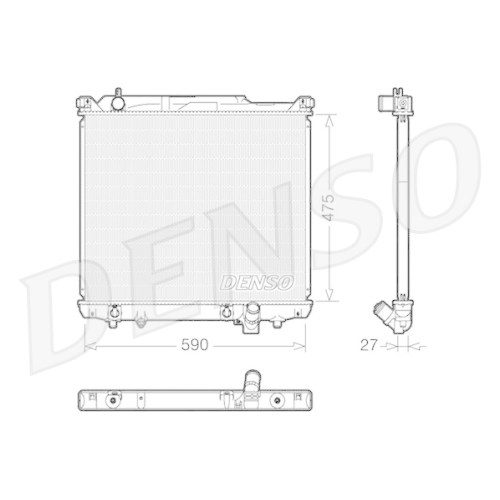 DENSO Kühler, Motorkühlung