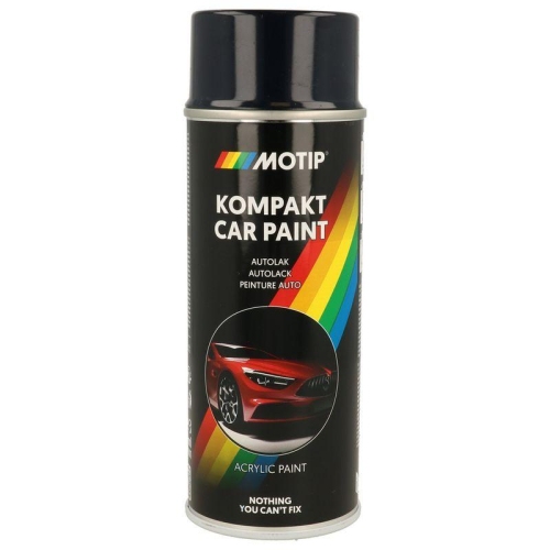 MOTIP Fahrzeug-Kombinationslack KOMPAKT AUTOLACK blau hochgl&auml;nzend 400 ml