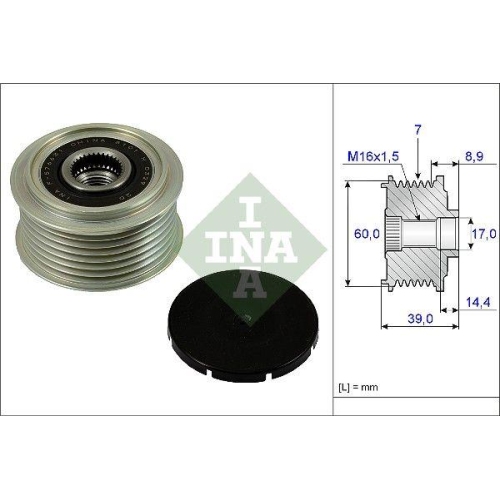 Schaeffler INA Generatorfreilauf