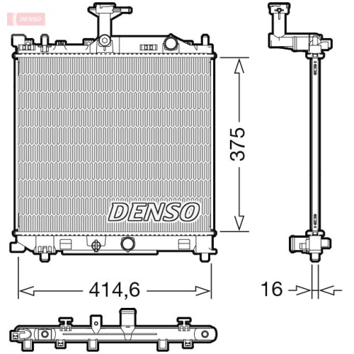 DENSO Kühler, Motorkühlung