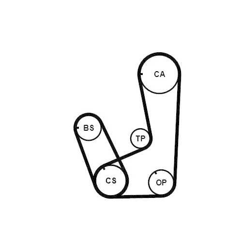 CONTINENTAL CTAM Zahnriemensatz