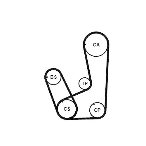 CONTINENTAL CTAM Zahnriemensatz