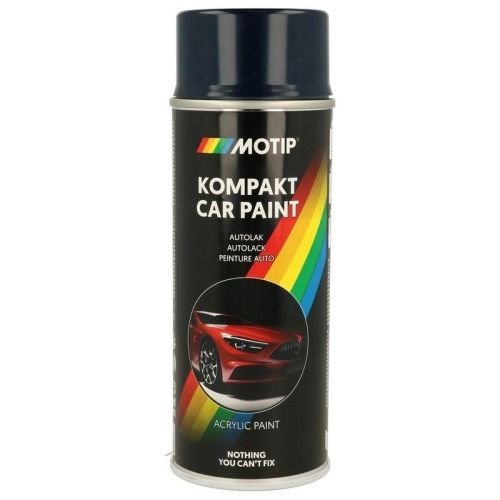 MOTIP Fahrzeug-Kombinationslack KOMPAKT AUTOLACK blau hochgl&auml;nzend 400 ml