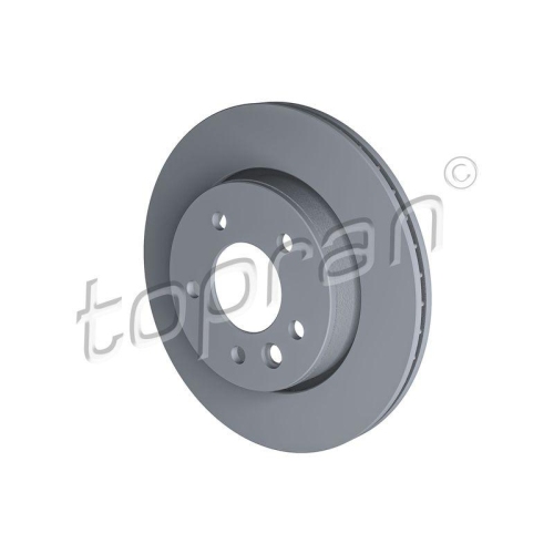 TOPRAN Bremsscheibe COATED