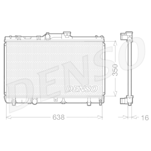 DENSO Kühler, Motorkühlung