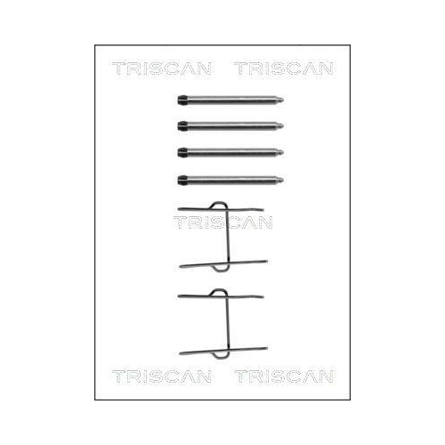 TRISCAN Zubeh&ouml;rsatz, Scheibenbremsbelag