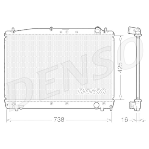 DENSO Kühler, Motorkühlung