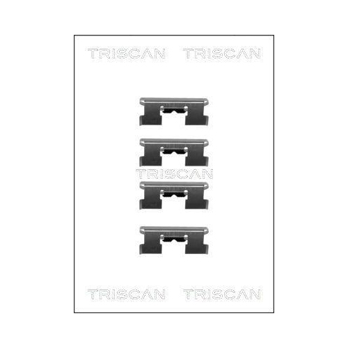TRISCAN Zubeh&ouml;rsatz, Scheibenbremsbelag