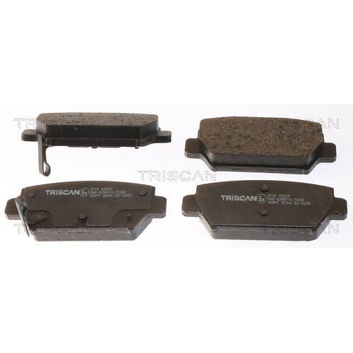 TRISCAN Bremsbelagsatz, Scheibenbremse