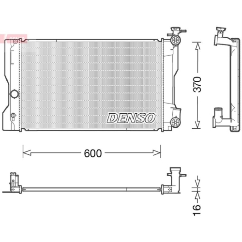 DENSO Kühler, Motorkühlung