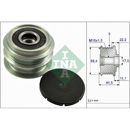 Schaeffler INA Generatorfreilauf