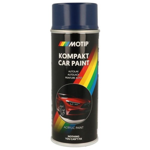 MOTIP Fahrzeug-Kombinationslack KOMPAKT AUTOLACK blau hochgl&auml;nzend 400 ml