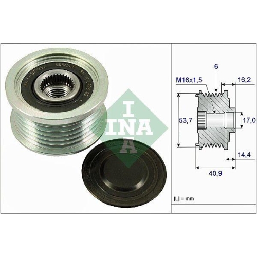 Schaeffler INA Generatorfreilauf