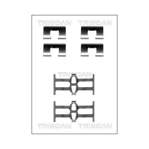 TRISCAN Zubeh&ouml;rsatz, Scheibenbremsbelag