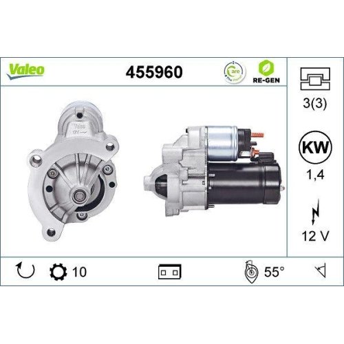 VALEO Starter VALEO RE-GEN AT