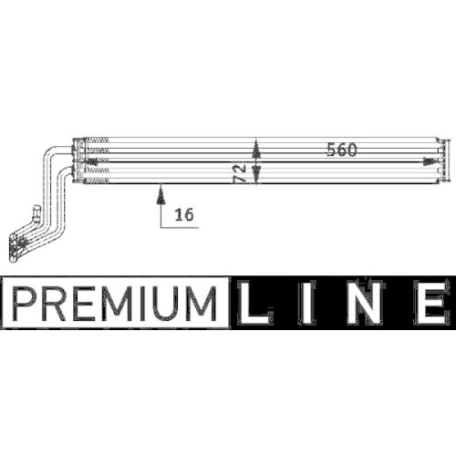 MAHLE Ölkühler, Lenkung BEHR *** PREMIUM LINE ***