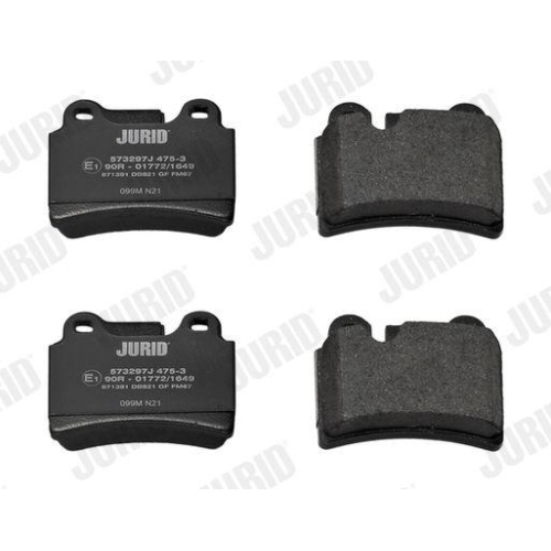 JURID Bremsbelagsatz, Scheibenbremse