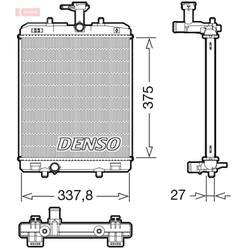 DENSO Kühler, Motorkühlung