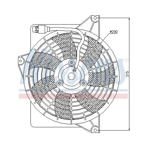 NISSENS Lüfter, Motorkühlung