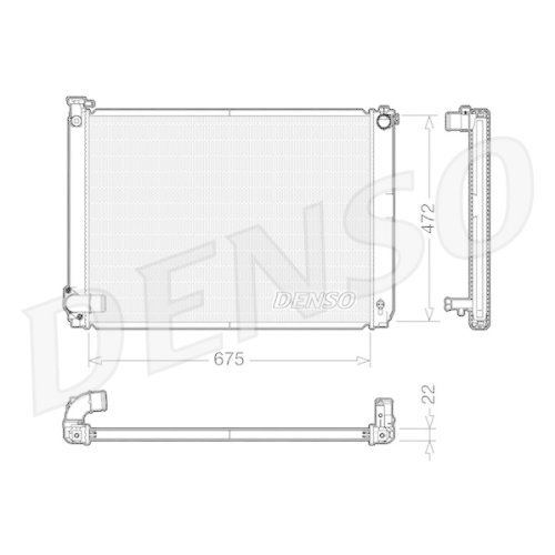 DENSO Kühler, Motorkühlung