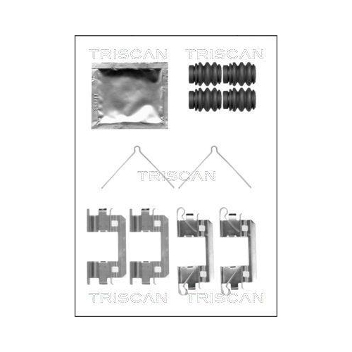 TRISCAN Zubeh&ouml;rsatz, Scheibenbremsbelag