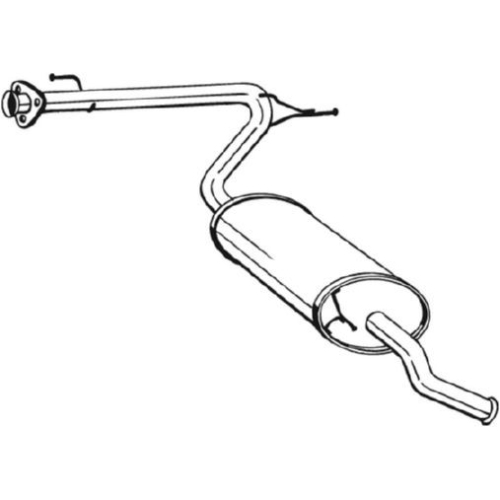 BOSAL Endschalldämpfer