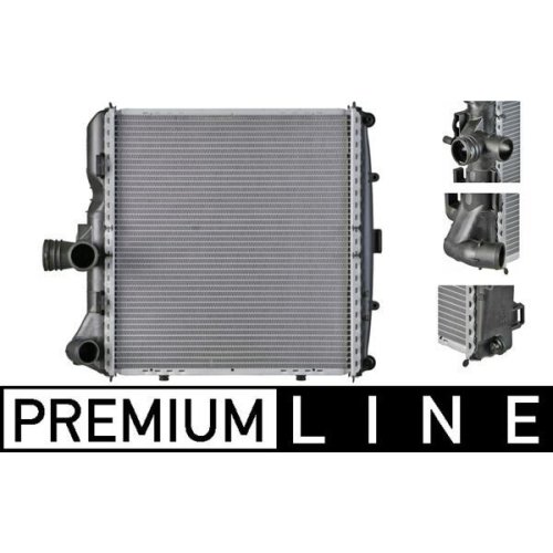 MAHLE Kühler, Motorkühlung BEHR *** PREMIUM LINE ***