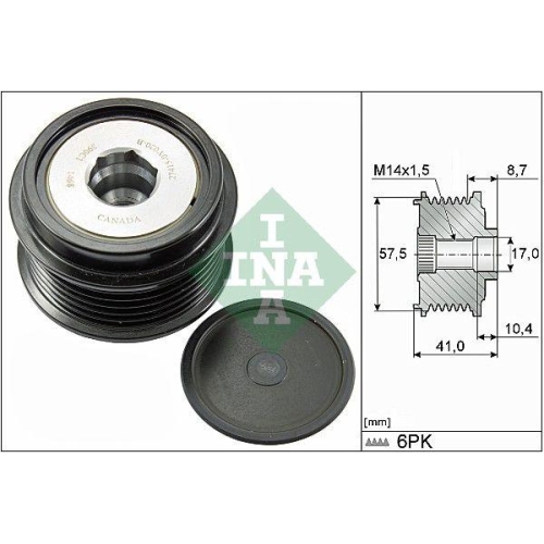 Schaeffler INA Generatorfreilauf