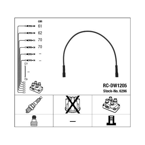 NGK Zündleitungssatz
