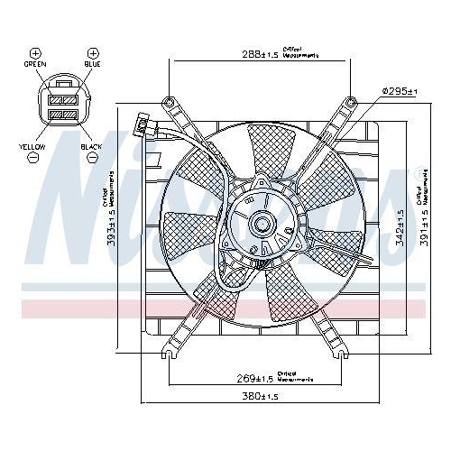 NISSENS Lüfter, Motorkühlung