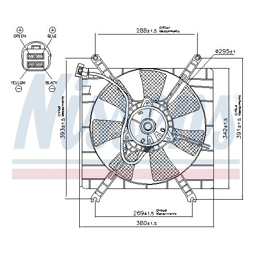 NISSENS Lüfter, Motorkühlung