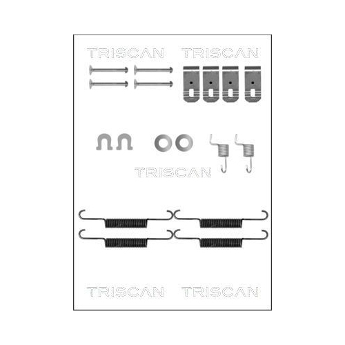 TRISCAN Zubehörsatz, Feststellbremsbacken