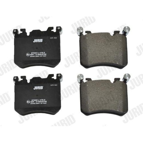 JURID Bremsbelagsatz, Scheibenbremse