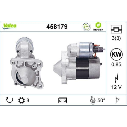 VALEO Starter VALEO RE-GEN AT