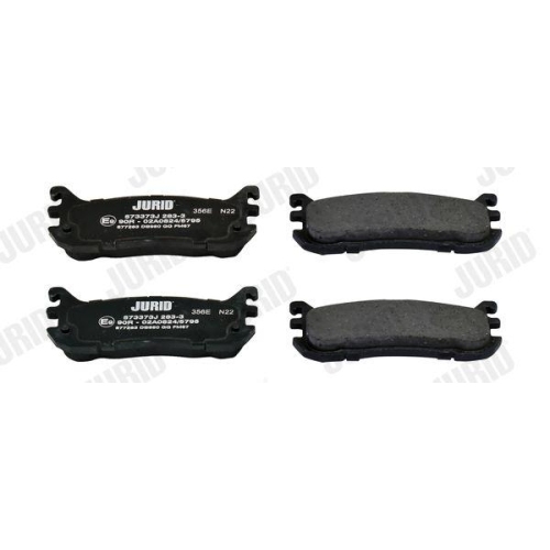 JURID Bremsbelagsatz, Scheibenbremse