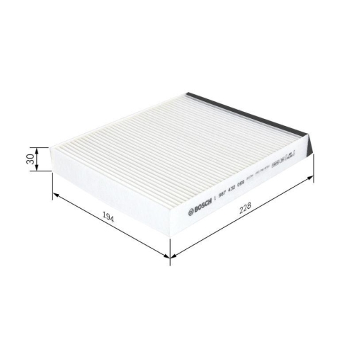 BOSCH Filter, Innenraumluft