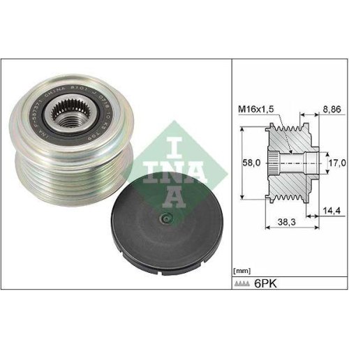 Schaeffler INA Generatorfreilauf