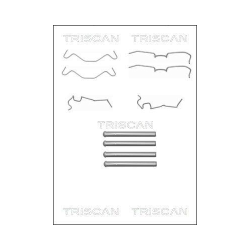 TRISCAN Zubeh&ouml;rsatz, Scheibenbremsbelag