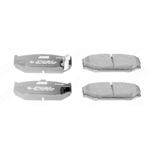 JURID Bremsbelagsatz, Scheibenbremse