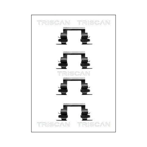 TRISCAN Zubeh&ouml;rsatz, Scheibenbremsbelag