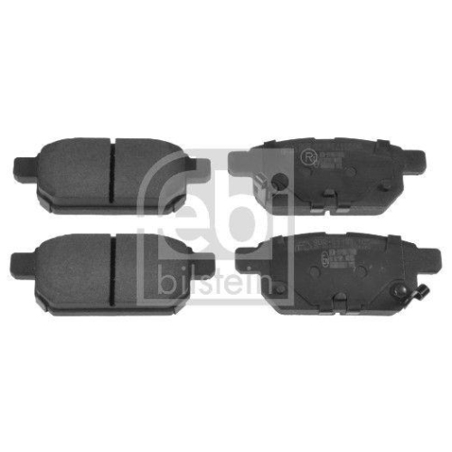 FEBI BILSTEIN Bremsbelagsatz, Scheibenbremse