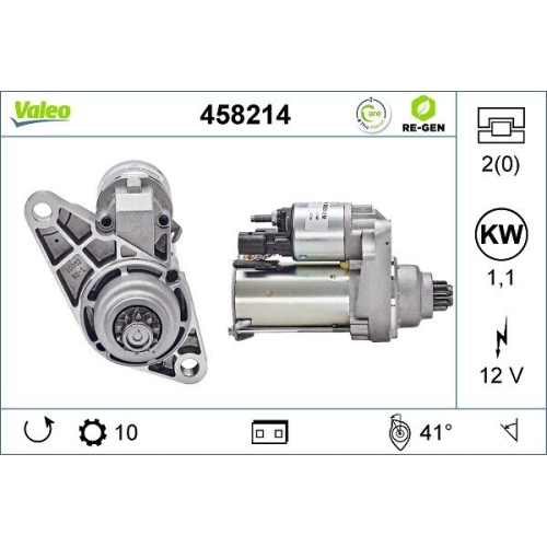 VALEO Starter VALEO RE-GEN AT