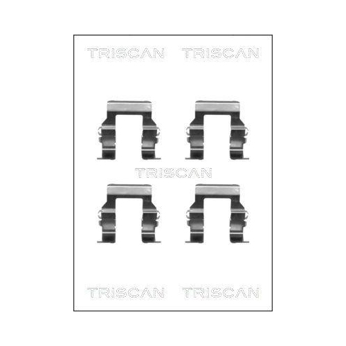 TRISCAN Zubeh&ouml;rsatz, Scheibenbremsbelag